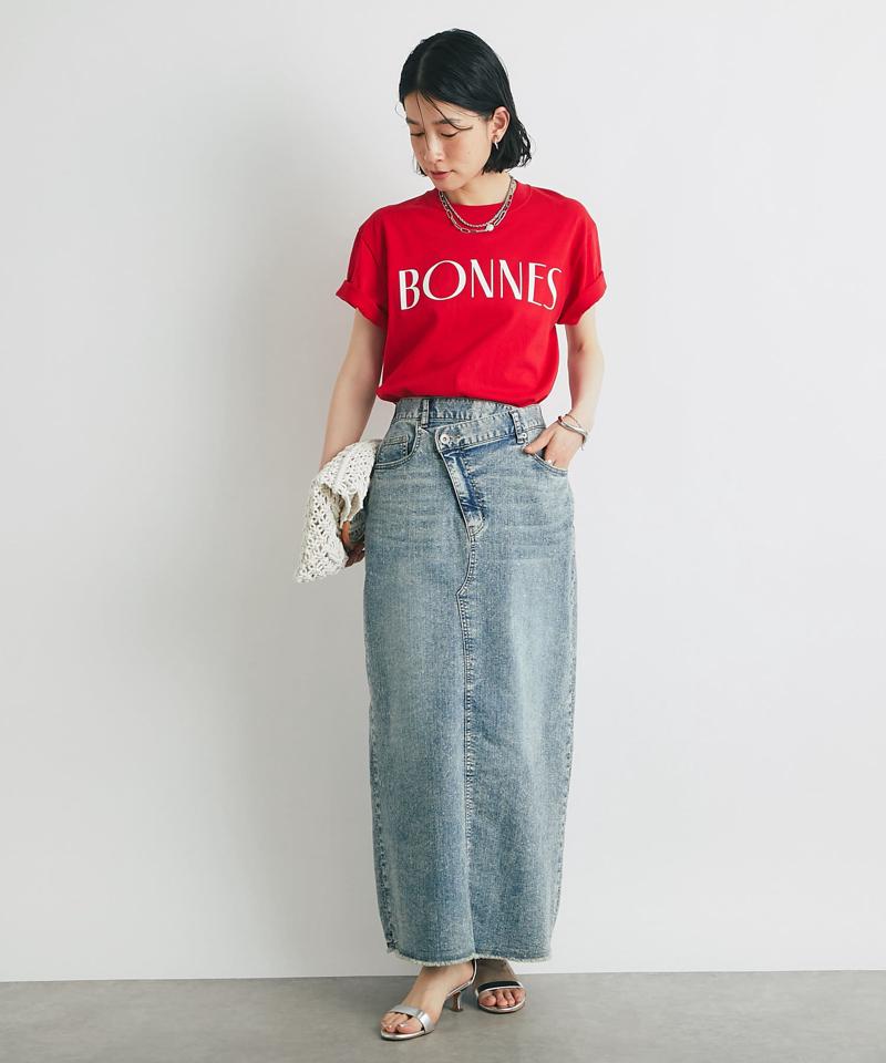 《低身長サイズ追加・オールシーズン着まわせる》デニムタイトスカート