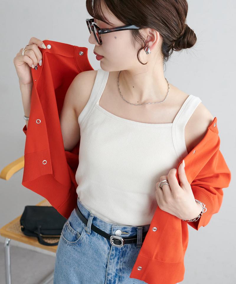 【新色追加/夏の羽織に♪】ライトスポンディッシュ半袖カーディガン《WEB限定》