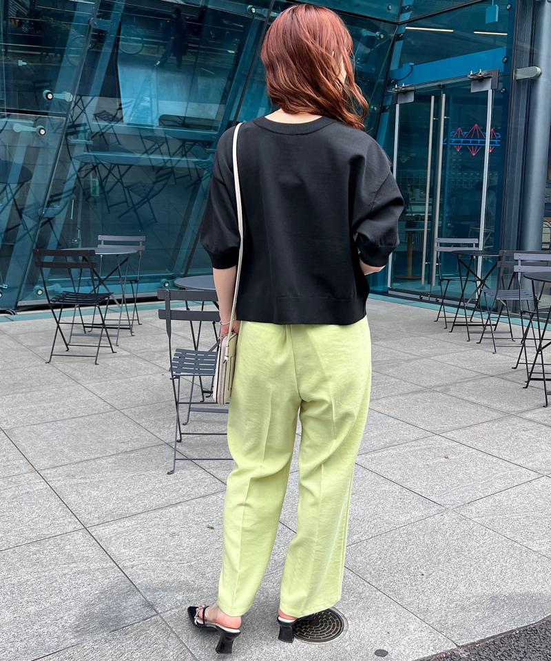 【新色追加/夏の羽織に♪】ライトスポンディッシュ半袖カーディガン《WEB限定》