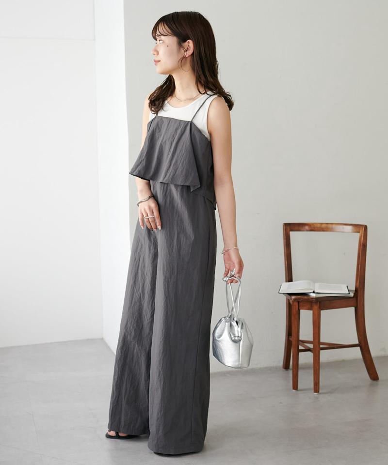 【S・Mサイズ展開】フリルサロペット《WEB限定》