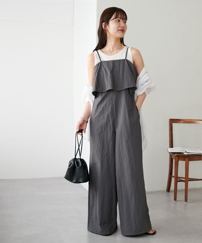 【S・Mサイズ展開】フリルサロペット《WEB限定》
