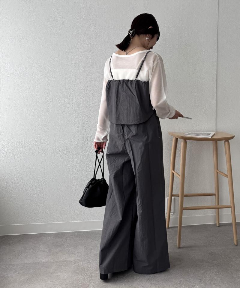 【S・Mサイズ展開】フリルサロペット《WEB限定》