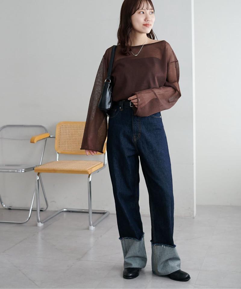 【WEB限定】2WAYワンショルシアープルオーバー