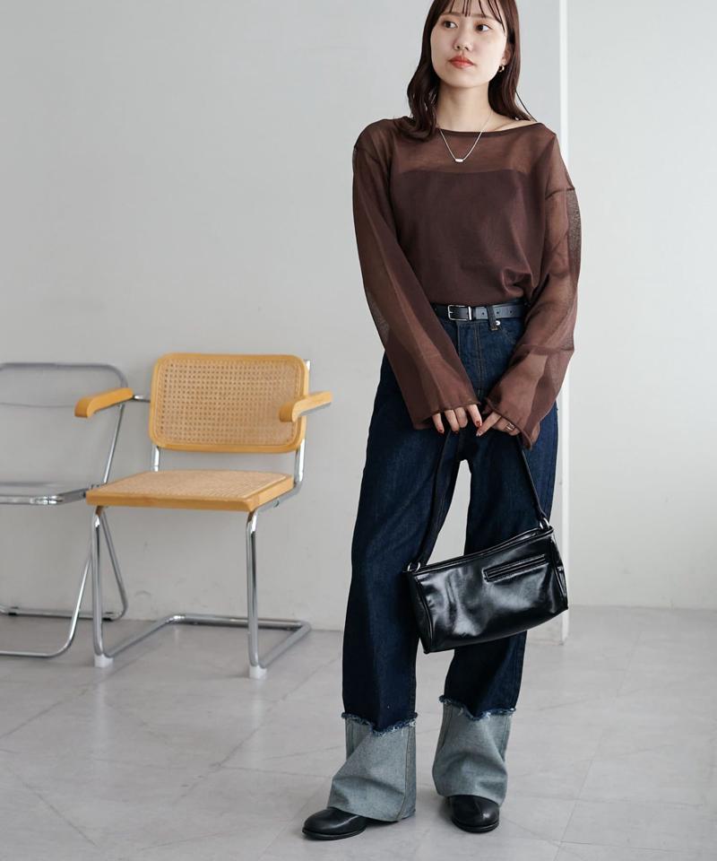 【WEB限定】2WAYワンショルシアープルオーバー