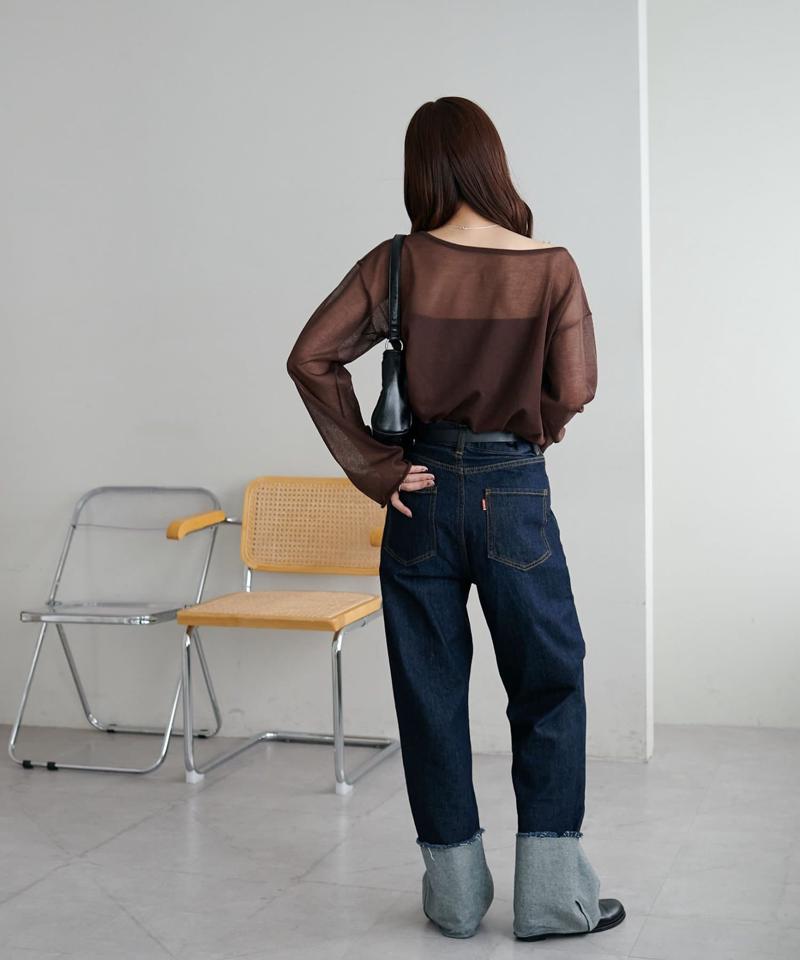 【WEB限定】2WAYワンショルシアープルオーバー