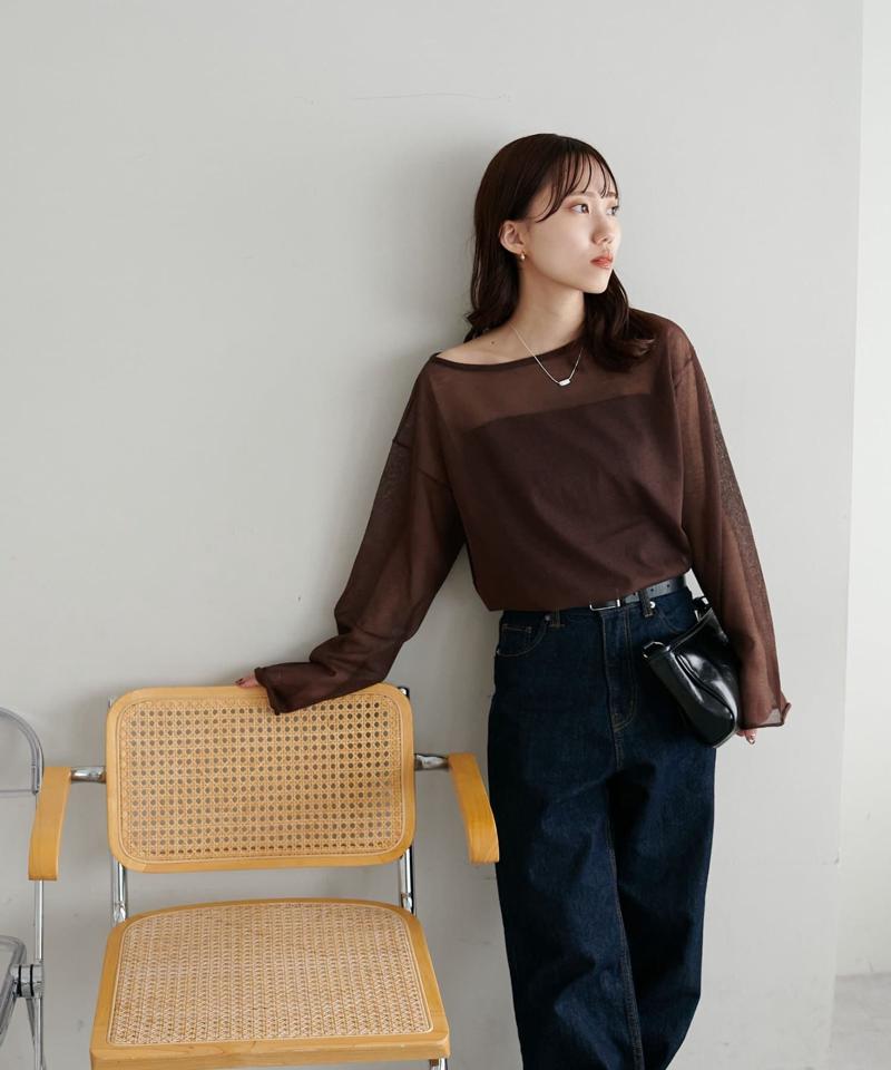 【WEB限定】2WAYワンショルシアープルオーバー
