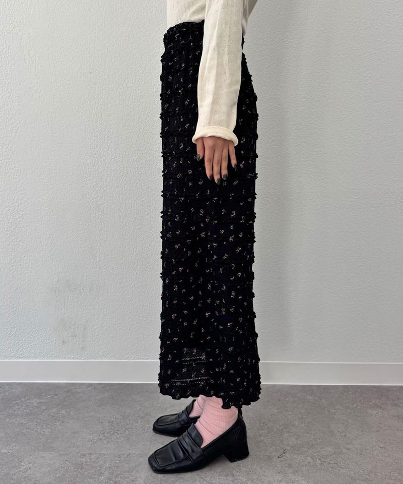 フラワーフリルIラインスカート
