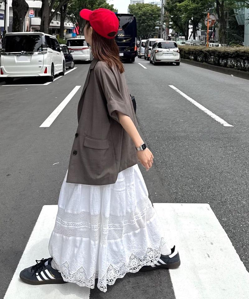 【ご好評につき再登場♪】テックリネン半袖シャツジャケット《WEB限定》