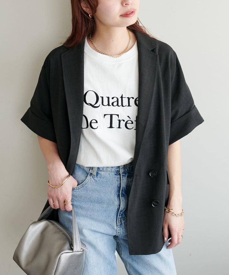 【ご好評につき再登場♪】テックリネン半袖シャツジャケット《WEB限定》