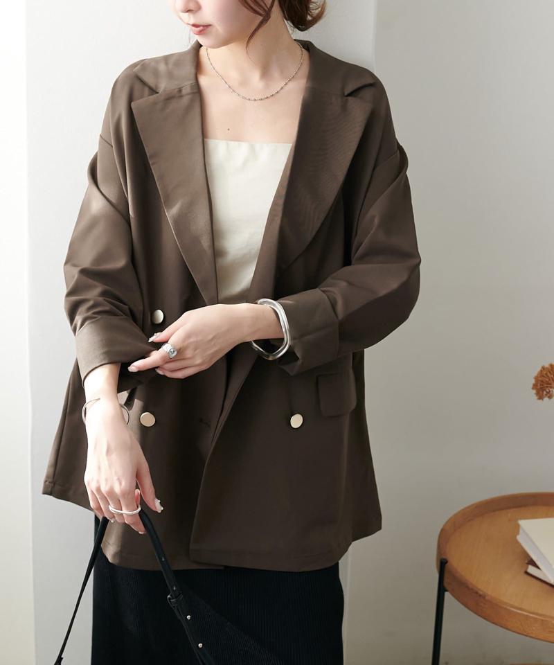 【新色追加!/オンオフ使える◎】テーラードジャケット《WEB限定》