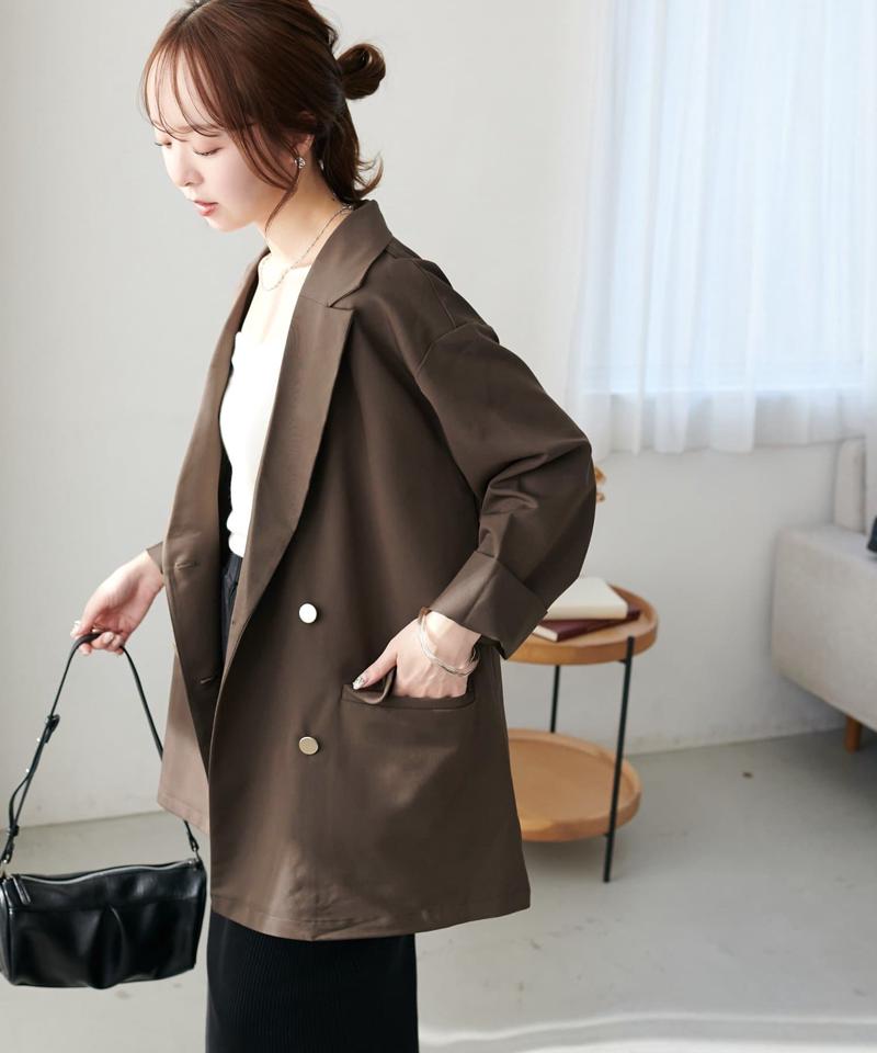 【新色追加!/オンオフ使える◎】テーラードジャケット《WEB限定》