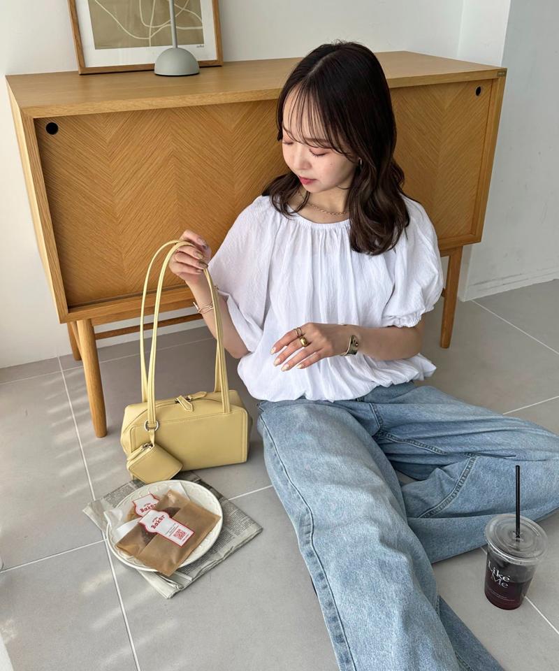 【全系統◎/600mlペットボトルも収納可！】ロングハンドルオイル調ショルダーバッグ《詳細動画あり》