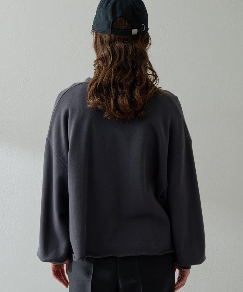 スウェットVネックプルオーバー２