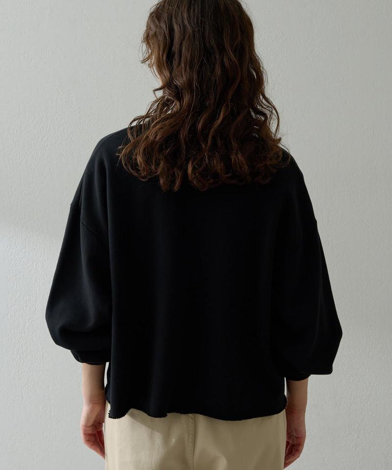 スウェットVネックプルオーバー２