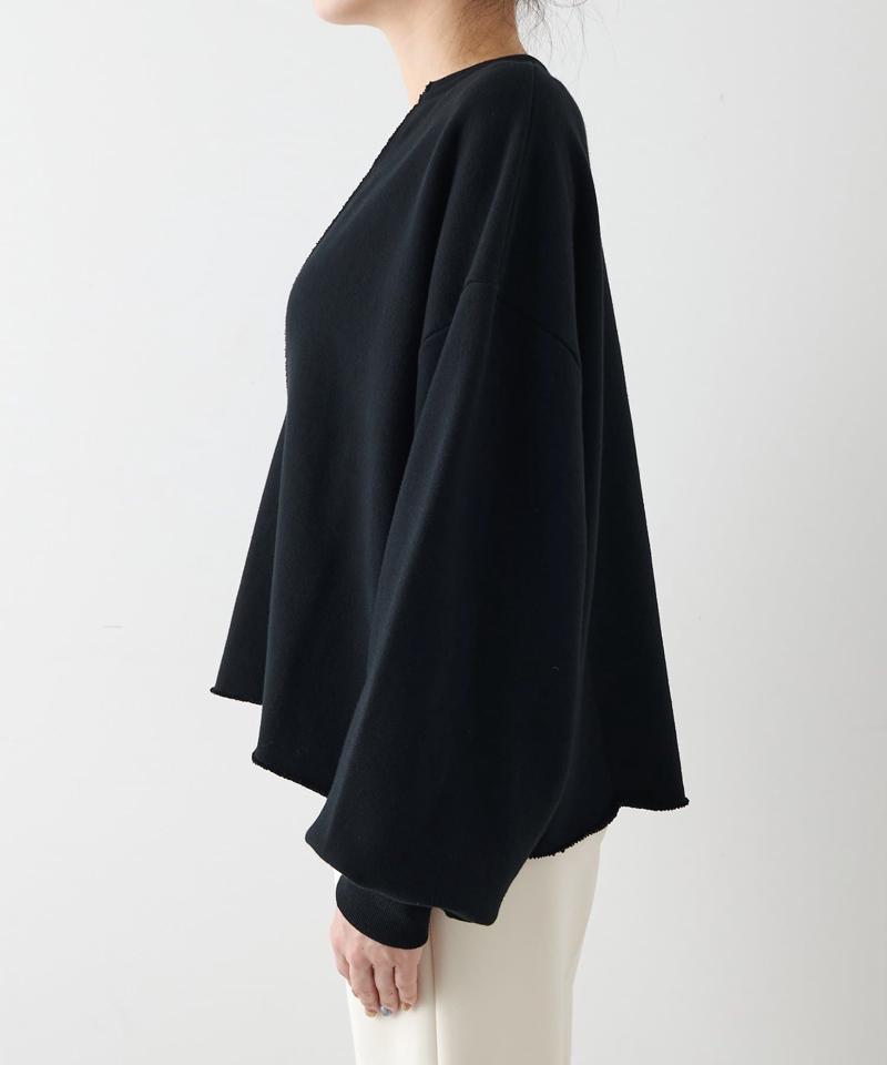 スウェットVネックプルオーバー２