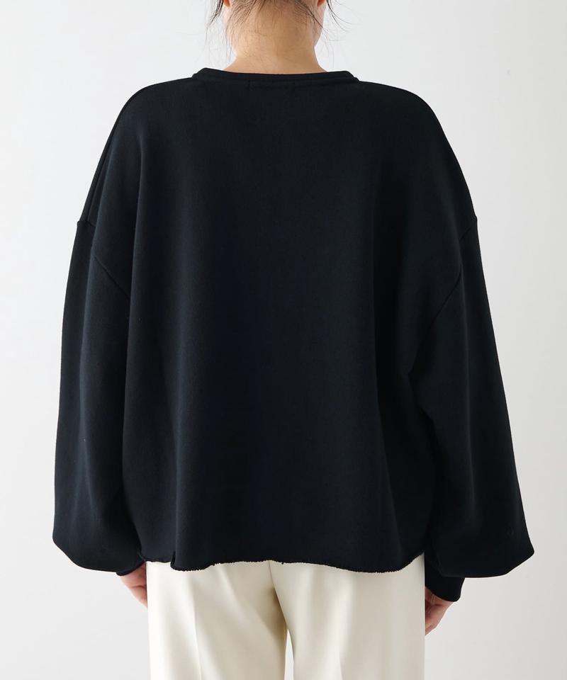 スウェットVネックプルオーバー２