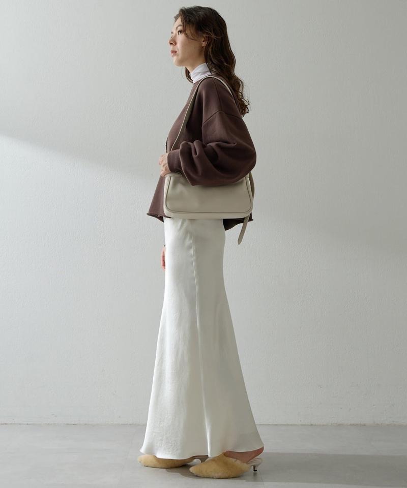 スウェットVネックプルオーバー２