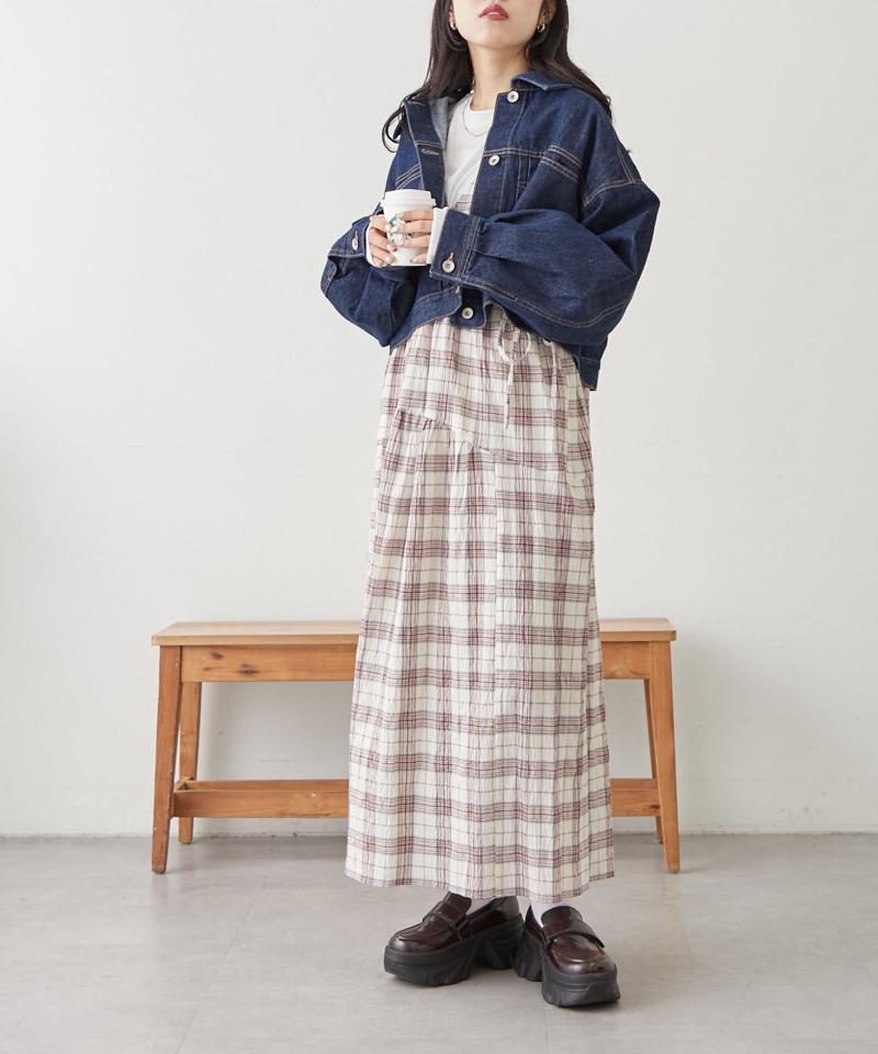 【春アウター/３色展開】ショートGジャン