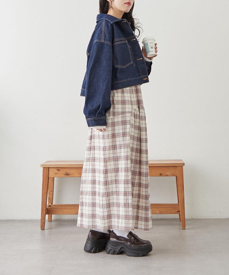 【春アウター/３色展開】ショートGジャン
