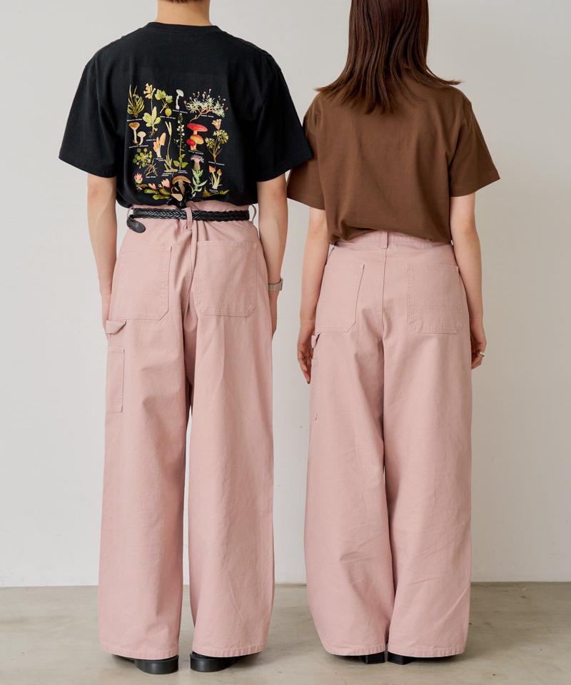 【WHIMSIC/2サイズ展開/新色追加】ダブルニーペインターパンツ