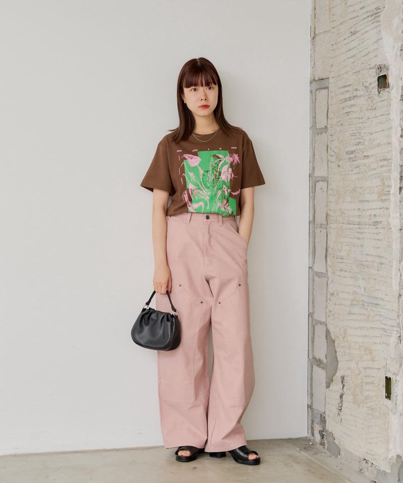 【WHIMSIC/2サイズ展開/新色追加】ダブルニーペインターパンツ
