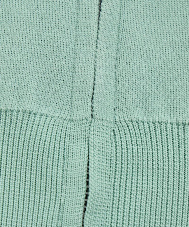 《オンオフ着回せる》スウェットライクニットカーディガン