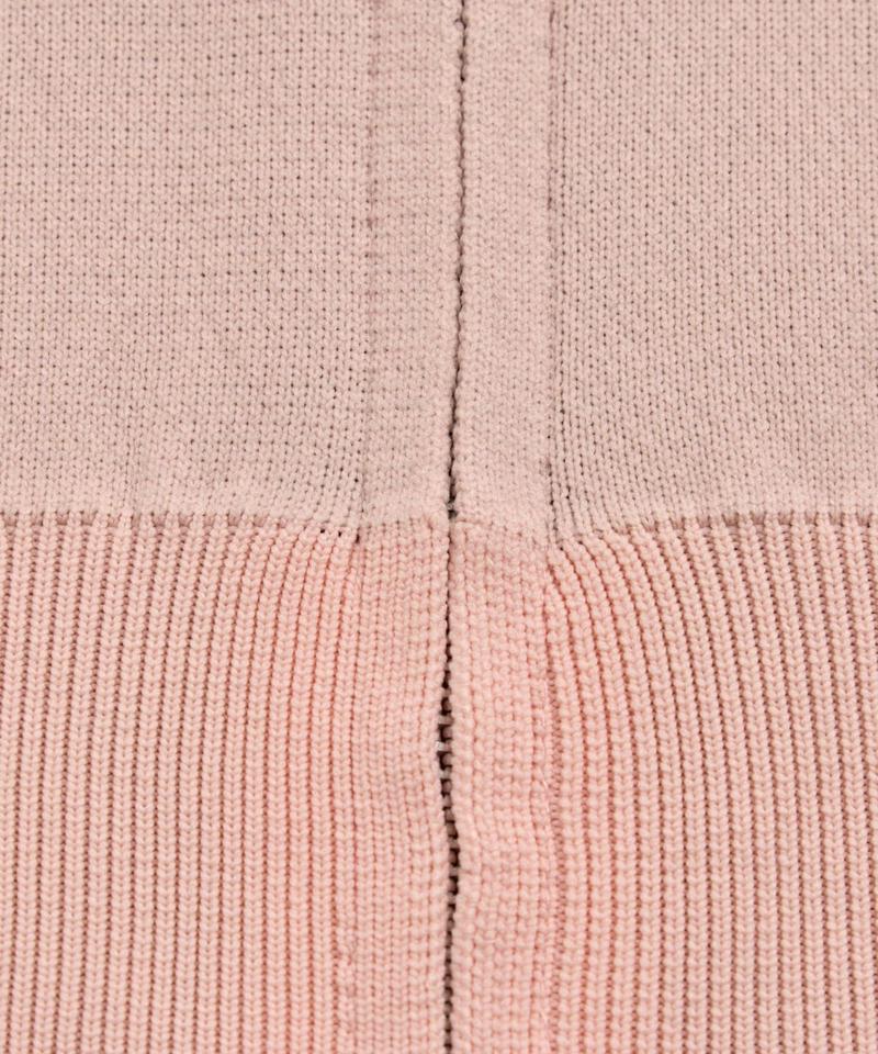 《オンオフ着回せる》スウェットライクニットカーディガン