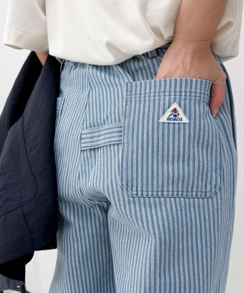 【GEVACO/ゲバコ】《セットアップ対応》タックロングパンツ