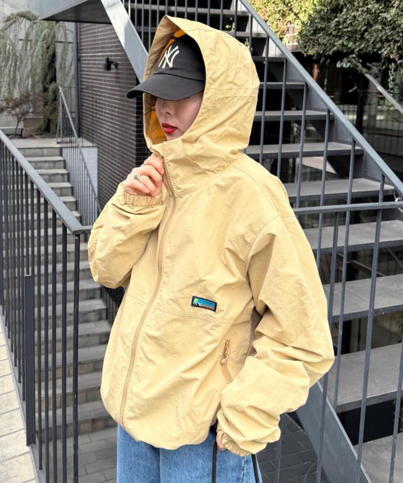 ≪26SS展示会アイテム≫【Franklin Climbing】撥水/男女兼用/ナイロンマウンテンパーカー/ナイロンジャケット