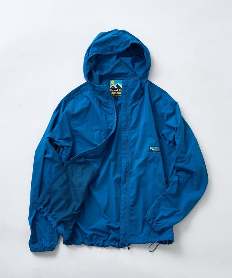 ≪26SS展示会アイテム≫【Franklin Climbing】撥水/男女兼用/ナイロンマウンテンパーカー/ナイロンジャケット