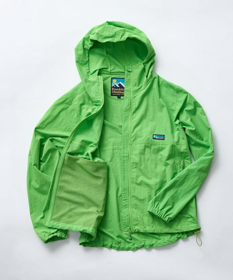 ≪26SS展示会アイテム≫【Franklin Climbing】撥水/男女兼用/ナイロンマウンテンパーカー/ナイロンジャケット