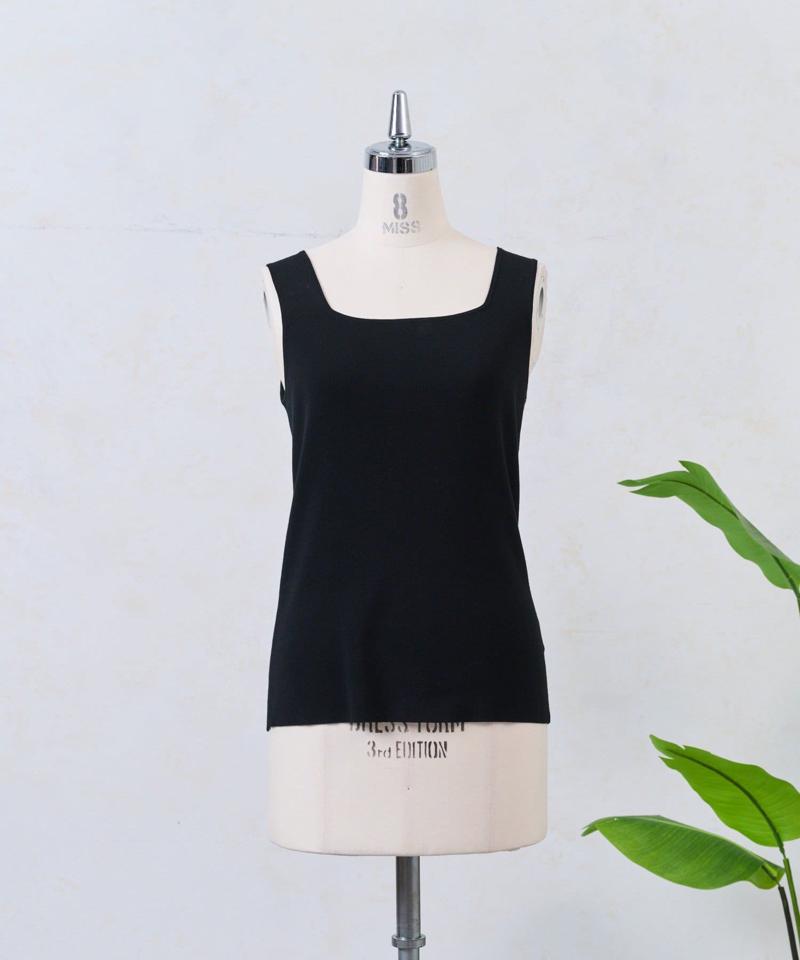 【魅せるインナー】【新色登場】スクエアタンクトップ