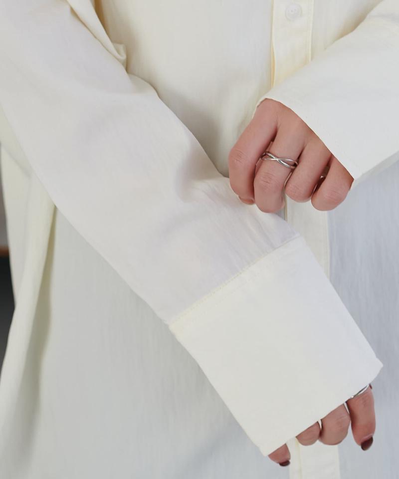 【WEB限定】ワッシャービッグシャツ