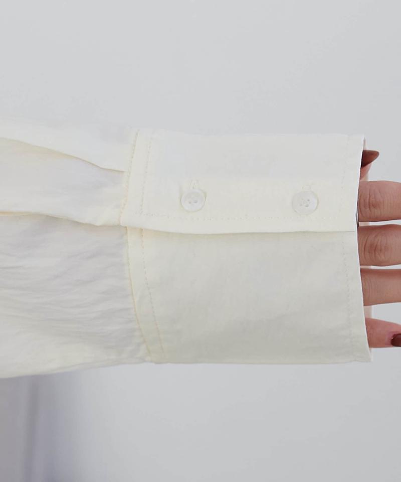 【WEB限定】ワッシャービッグシャツ