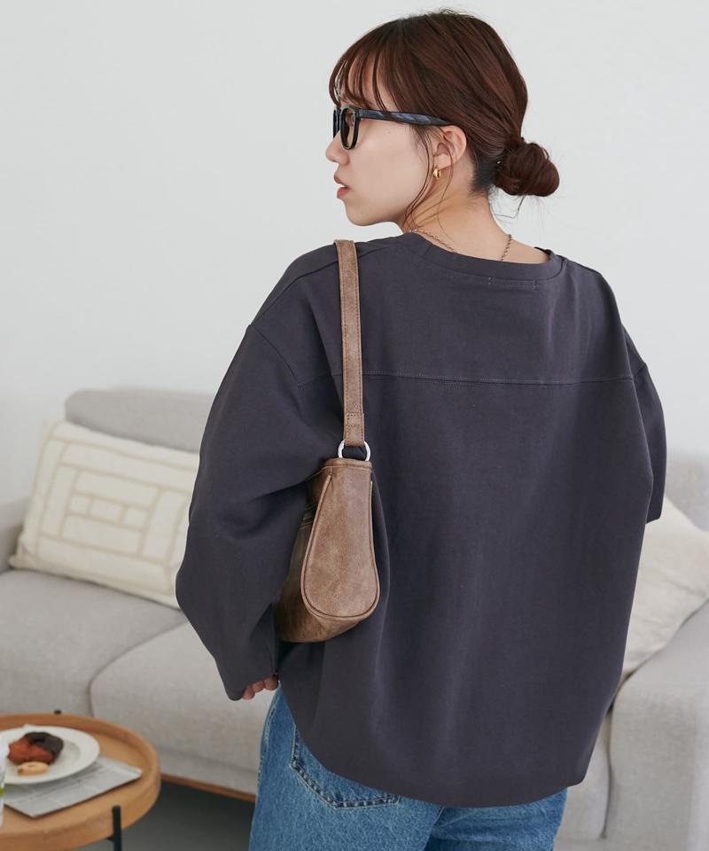 【WEB限定】キレイ目ロゴロンT