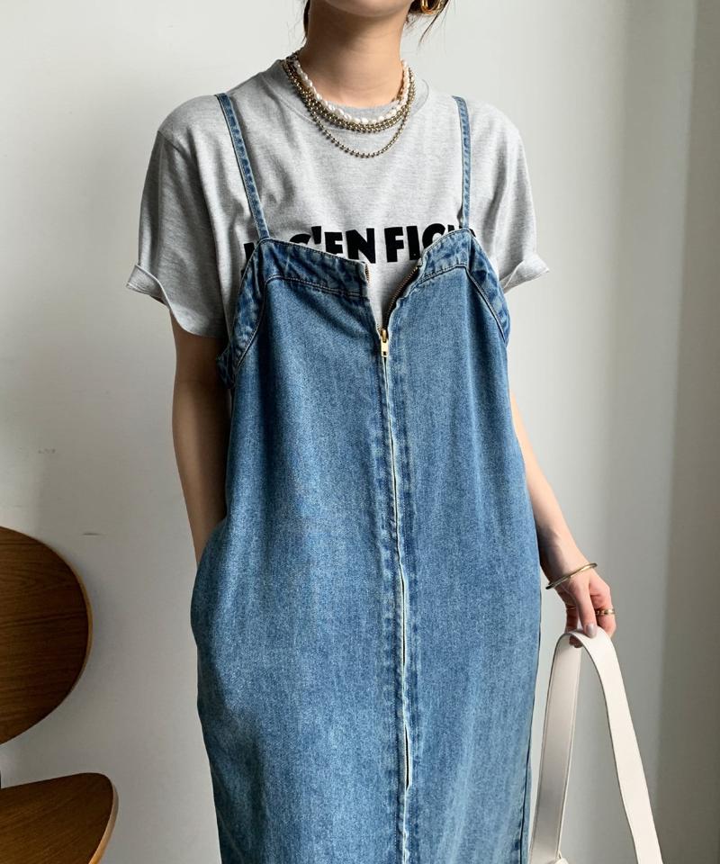 【新色追加】JES'EN FICHEフロッキーロゴTEE