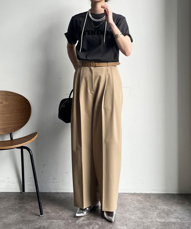【新色追加】JES'EN FICHEフロッキーロゴTEE