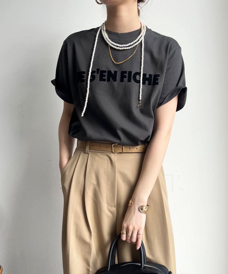 【新色追加】JES'EN FICHEフロッキーロゴTEE
