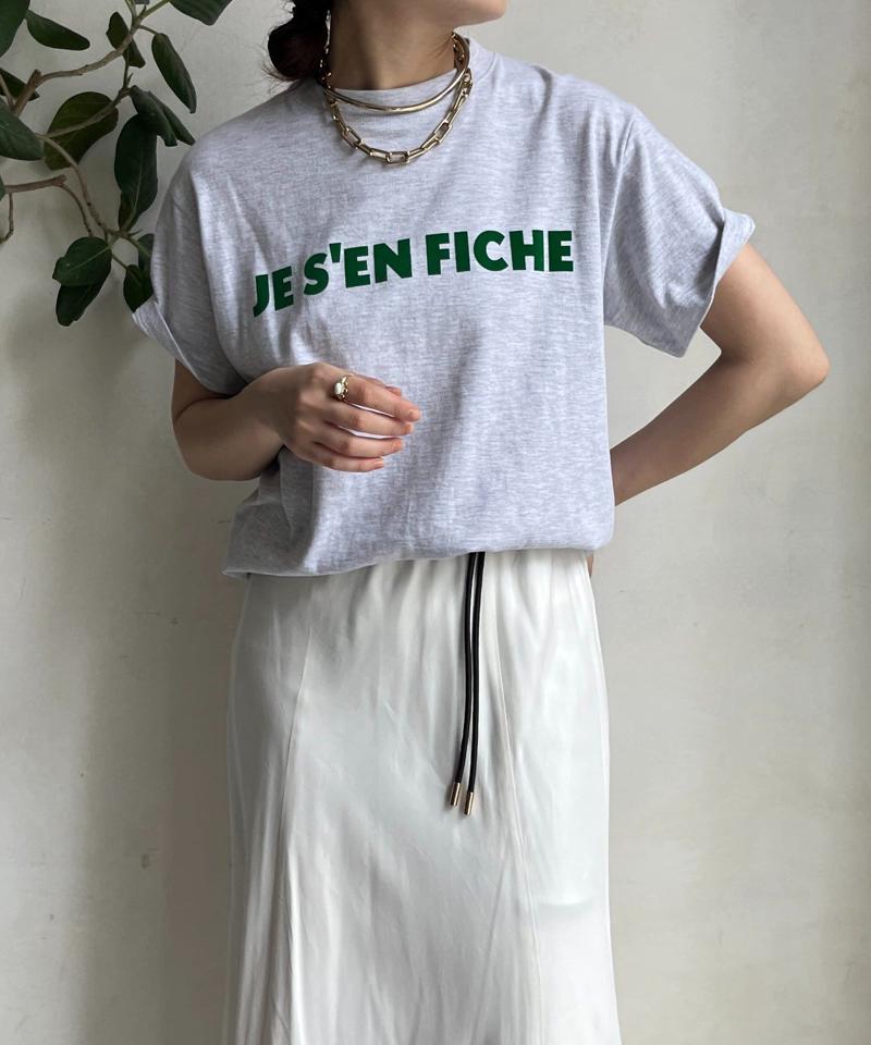 【新色追加】JES'EN FICHEフロッキーロゴTEE