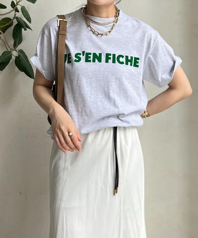 【新色追加】JES'EN FICHEフロッキーロゴTEE