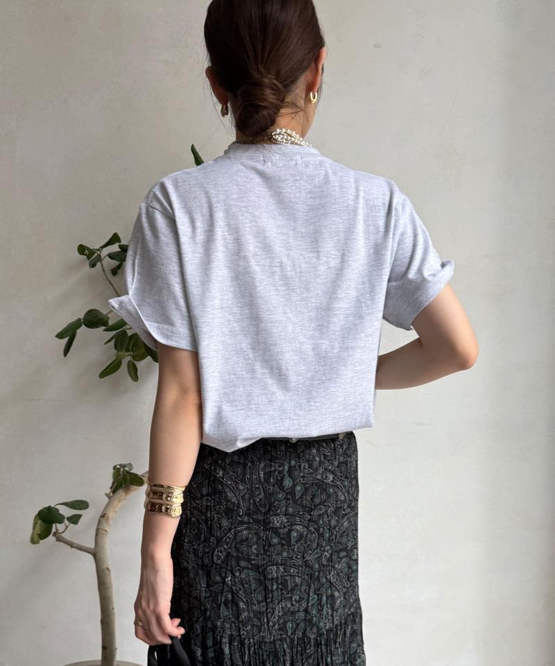 【新色追加】JES'EN FICHEフロッキーロゴTEE