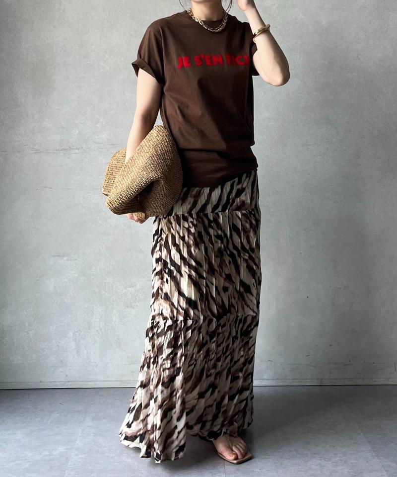 【新色追加】JES'EN FICHEフロッキーロゴTEE