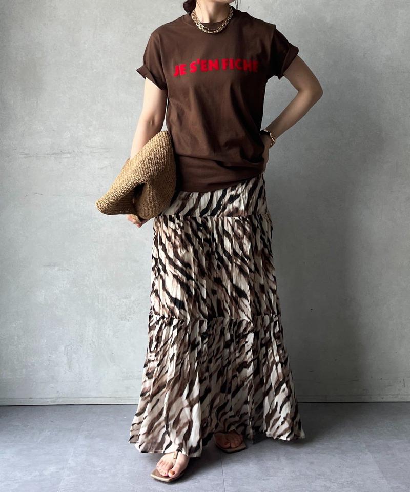 【新色追加】JES'EN FICHEフロッキーロゴTEE