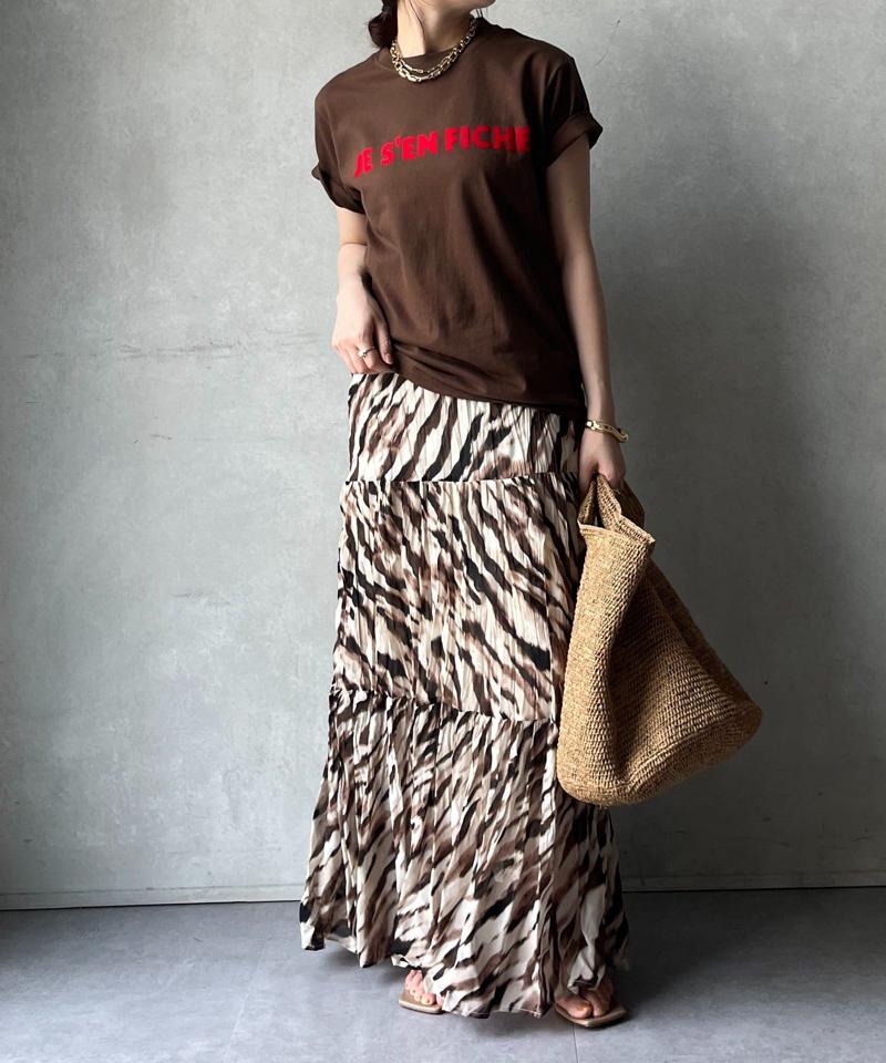 【新色追加】JES'EN FICHEフロッキーロゴTEE