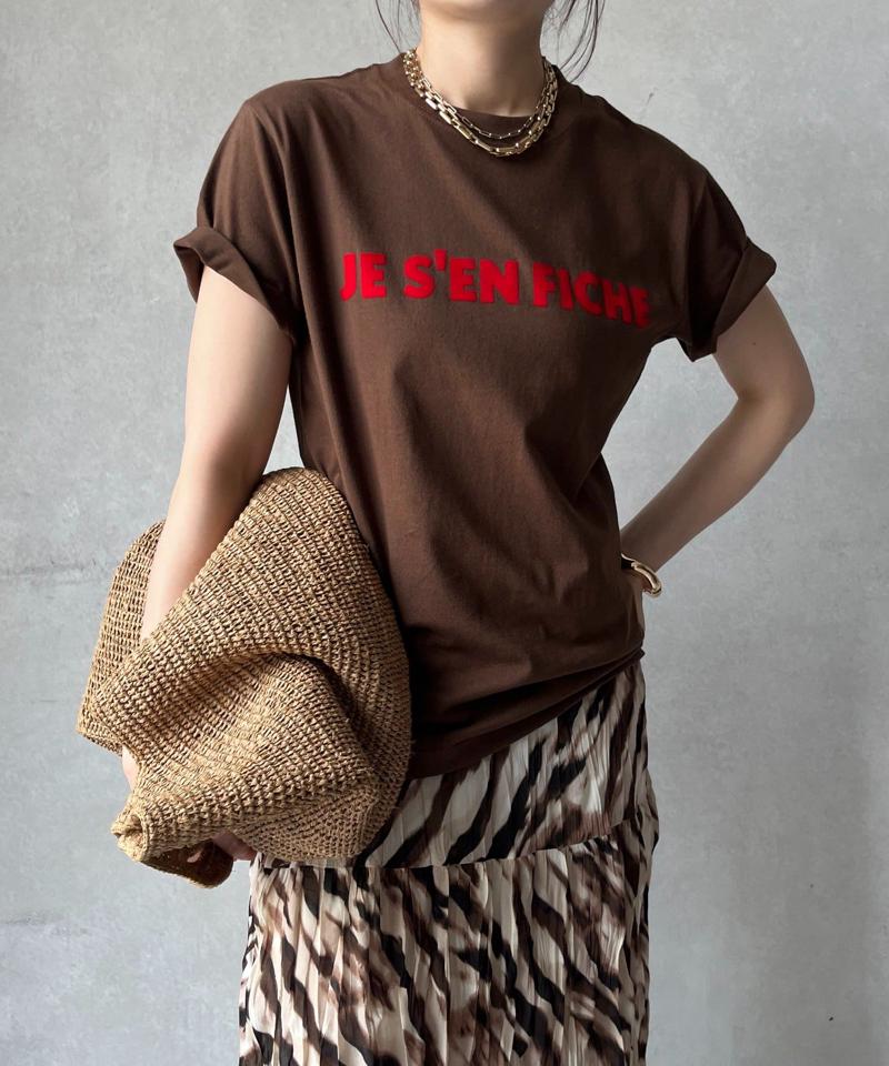 【新色追加】JES'EN FICHEフロッキーロゴTEE
