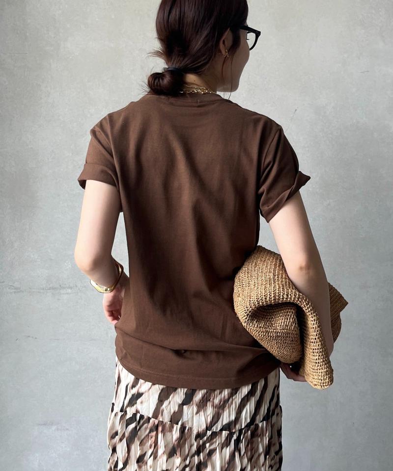 【新色追加】JES'EN FICHEフロッキーロゴTEE