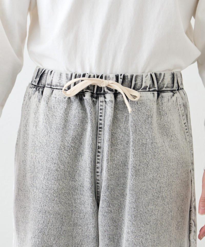 【SOUNDS GOOOOD】デニムフリンジワイドパンツ
