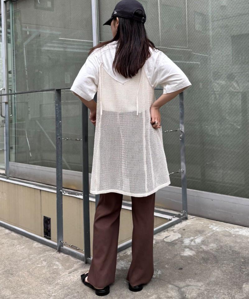 【マイナス3キロ見え/3サイズ展開】すっきりシルエットリブパンツ