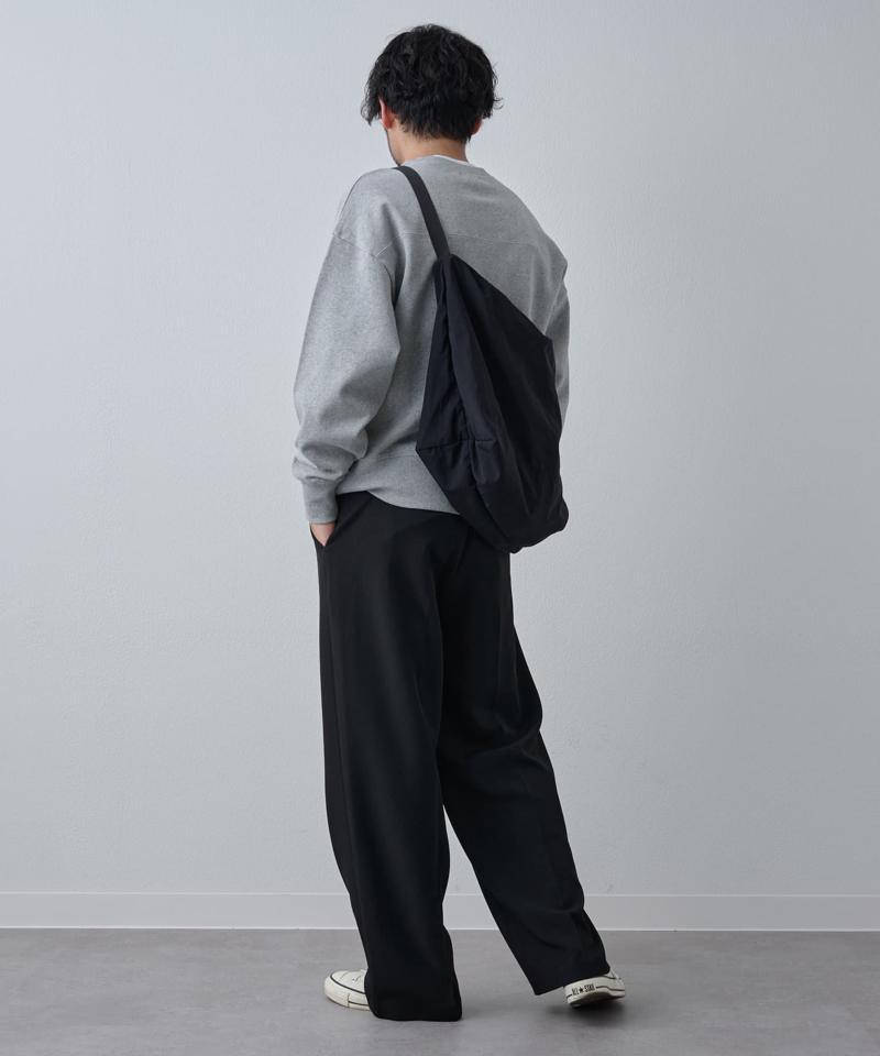 【UNISEX/超軽量150g】ソフトナイロンショルダーバッグ