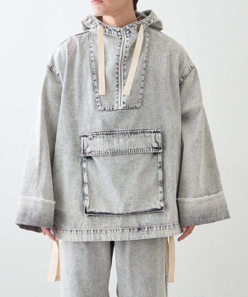 【SOUNDS GOOOOD 】デニムアノラックパーカー